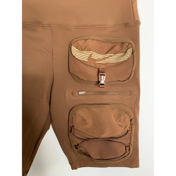 NIKE Cactus Jack Shorts Womens Cocao Wow Brown New Small - Picture 7 of 12